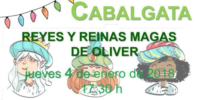 Cabalgata Reyes y Reinas Oliver 2017