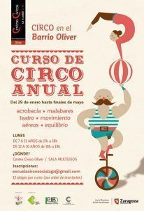 Cartel Curso de Circo