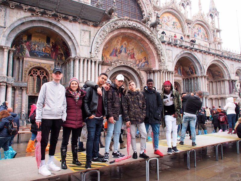Viaje del Sociolaboral Oliver a Italia