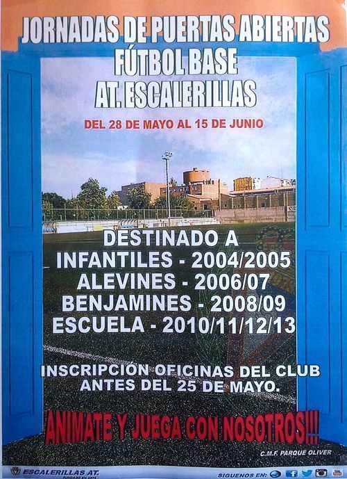 Atlético Escalerrillas Actividades Mayo-Junio 2018