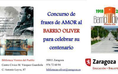 I Concurso de frases de amor al Barrio Oliver