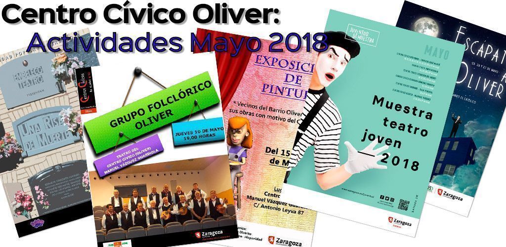 Centro Cívico Oliver: Actividades de Mayo