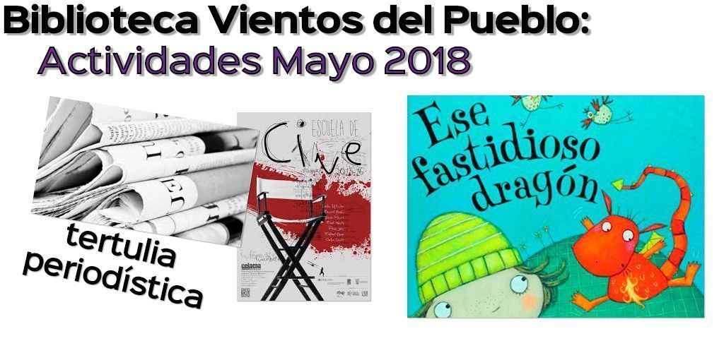 Biblioteca Vientos del Pueblo Actividades de Junio