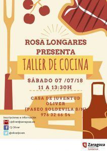 Casa de Juventud Oliver Taller de Cocina Julio 2018