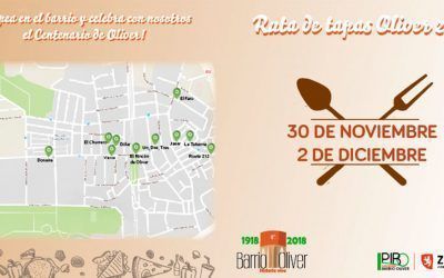 I Ruta de Tapas Centenario Oliver 2018