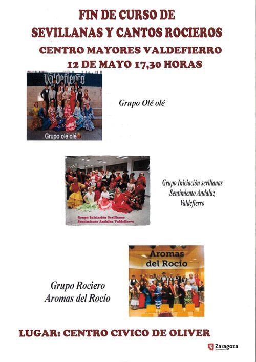 Centro Cívico Oliver Actividades Mayo 2019