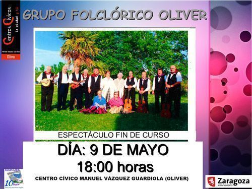 Centro Cívico Oliver Actividades Mayo 2019