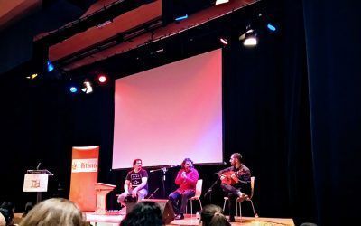 Estudiantes del María Moliner, en el XV Encuentro de Estudiantes Gitanos y Gitanas de Aragón