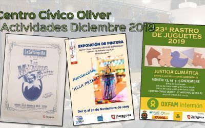 Centro Cívico Oliver: Actividades de Diciembre 2019