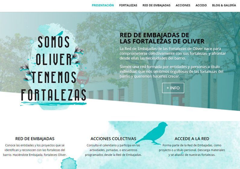 Red de Embajadas de las Fortalezas del Barrio Oliver