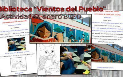 Biblioteca Vientos del Pueblo: Actividades enero 2020