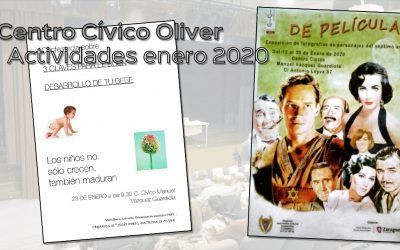 Centro Cívico Oliver: Actividades de enero 2020