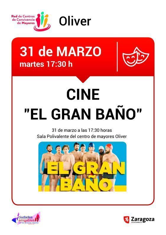 Centro de Mayores Oliver Cine febrero 2020