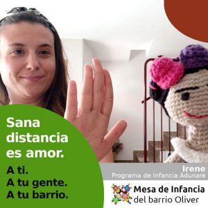 Campaña "ES Amor" Mesa de Infancia Oliver