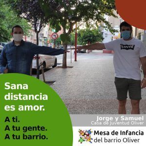 Campaña "ES Amor" Mesa de Infancia Oliver