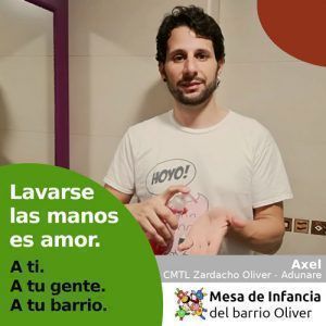 Campaña "ES Amor" Mesa de Infancia Oliver
