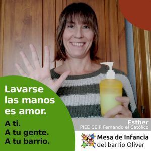 Campaña "ES Amor" Mesa de Infancia Oliver