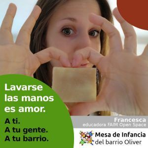 Campaña "ES Amor" Mesa de Infancia Oliver