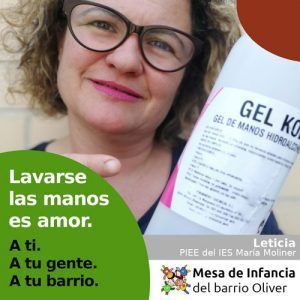 Campaña "ES Amor" Mesa de Infancia Oliver