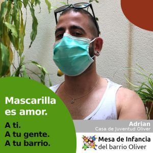 Campaña "ES Amor" Mesa de Infancia Oliver