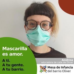Campaña "ES Amor" Mesa de Infancia Oliver