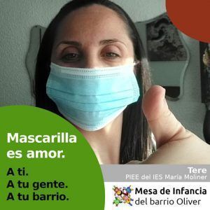 Campaña "ES Amor" Mesa de Infancia Oliver