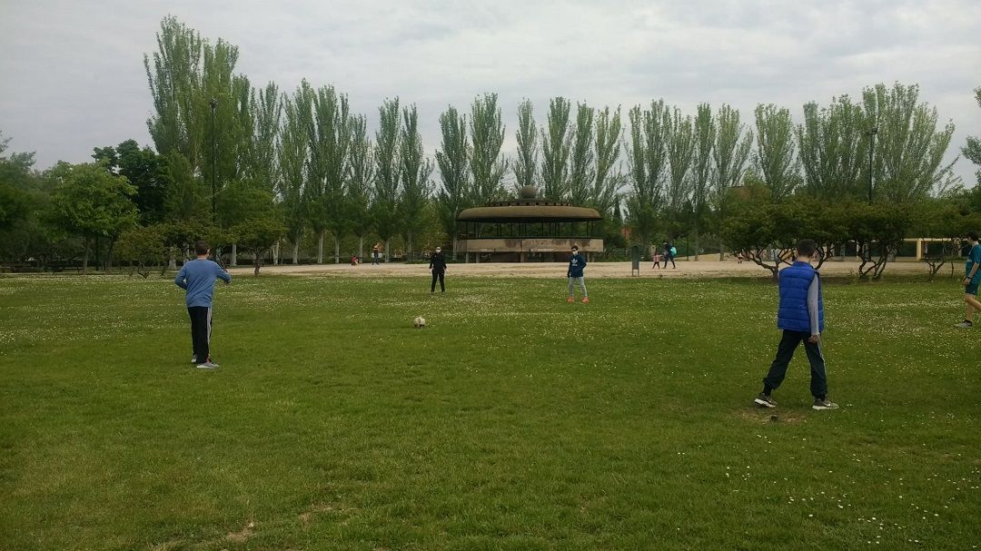 Vuelta de los niños al Parque el domingo 26 de abril