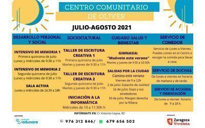 Centro Comunitario Oliver – Junio 2021